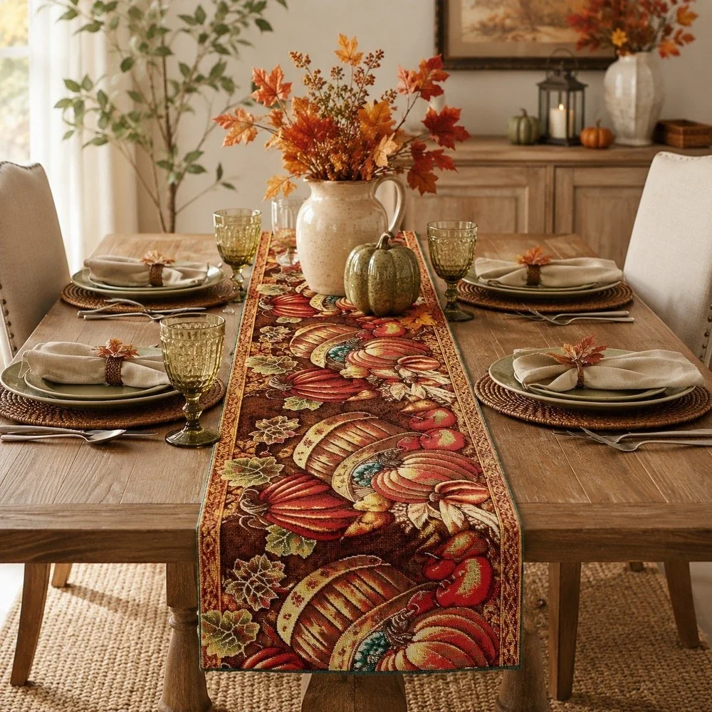 Windham Tapestry Table Runner 67